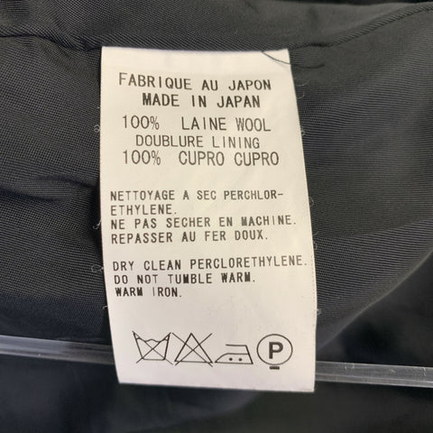Y's by YOHJI YAMAMOTO Size S Black Wool Blazer Jacket