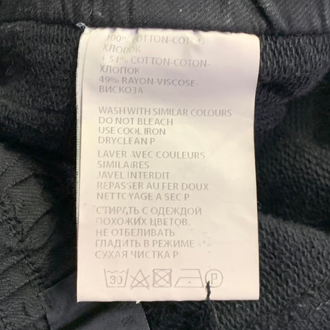 HAIDER ACKERMANN Size M Black Cotton Elastic Waistband Casual Pants