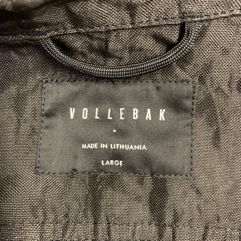 VOLLEBAK Size L Black Dyneema Buttoned Indestructible Jacket