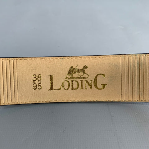 Ceinture en cuir couleur camel LODING taille 38