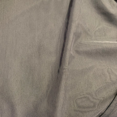 VOLLEBAK Size L Black Wool Blend Zip Up Jacket