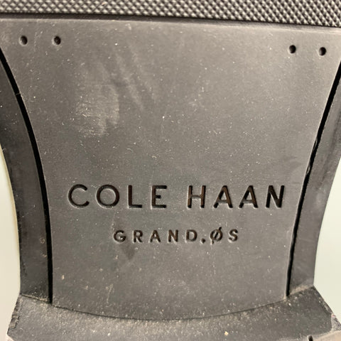 COLE HAAN Size 9.5 Grey Charcoal Solid Suede Ankle Boots