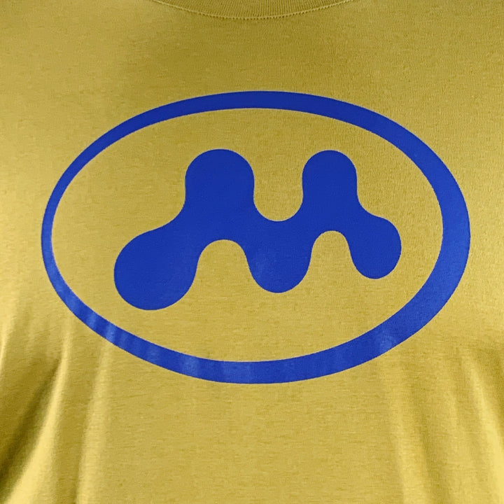 MOWALOLA Size XL White Olive Cotton Layered Pullover