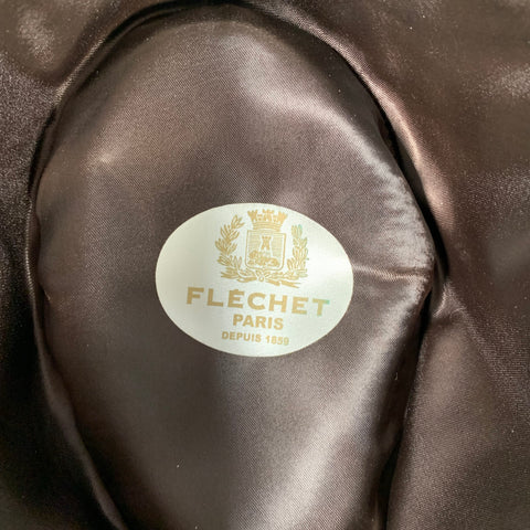 DORMEUIL Size 59 Beige Brown Handstood Wool Hats