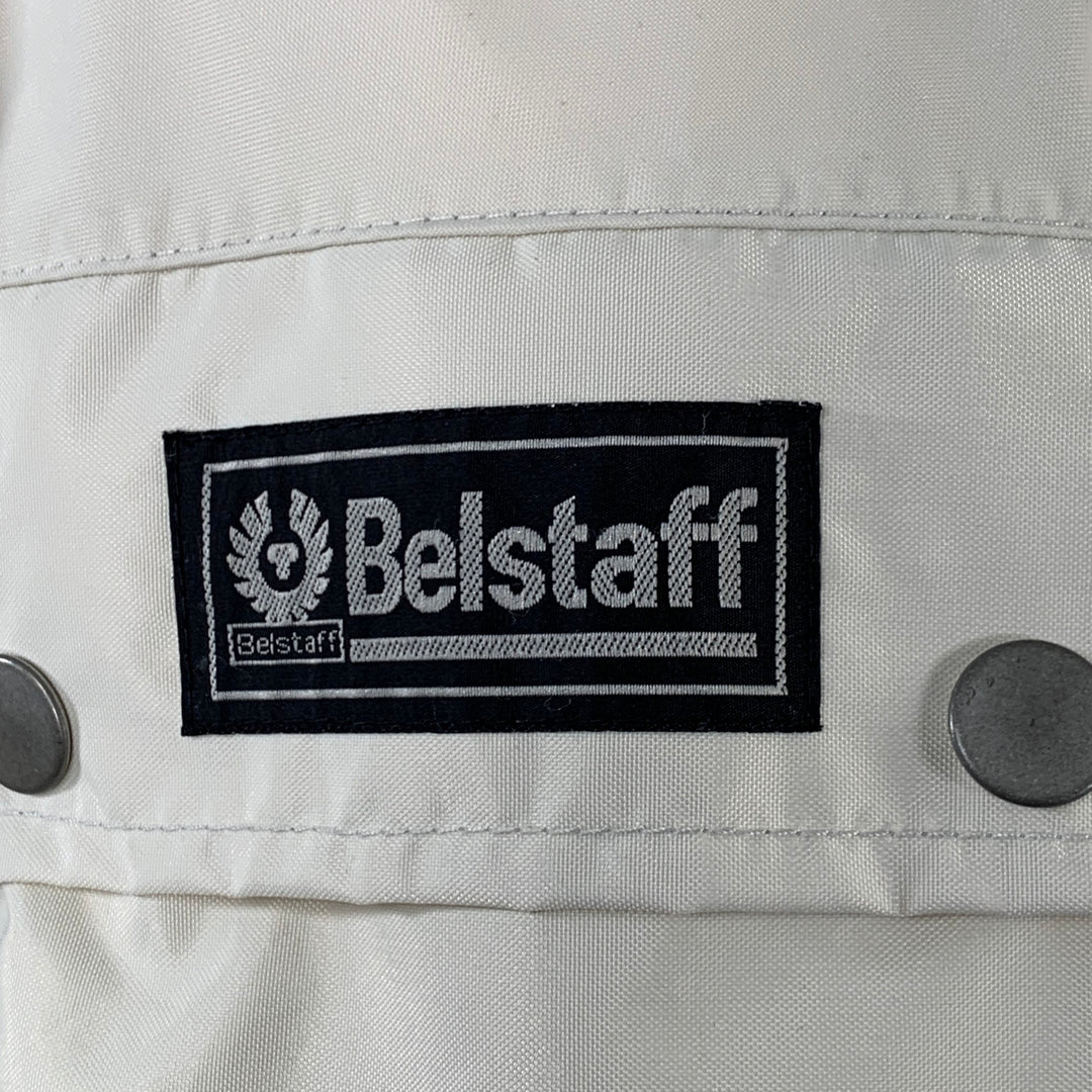 BELSTAFF Size L XL500 Cream Nylon Parka Jacket