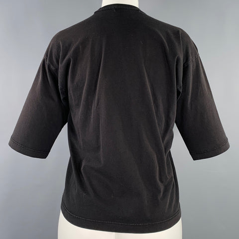 COMME des GARCONS Size M Black Cotton Short Sleeve T-Shirt