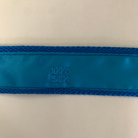 KNOTTERY Blue Knit Silk Tie