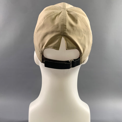 LORO PIANA Size S Khaki Solid Polyester Hats