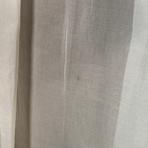 BRUNELLO CUCINELLI Size 8 Beige Taupe Silk Pleated Asymmetrical High Low Long Skirt