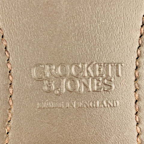 CROCKETT & JONES Size 10 Brown Suede Split Toe Lace Up Shoes