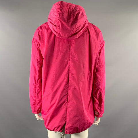 MAX MARA Taille XL Rose Gris Polyamide Doudoune Réversible