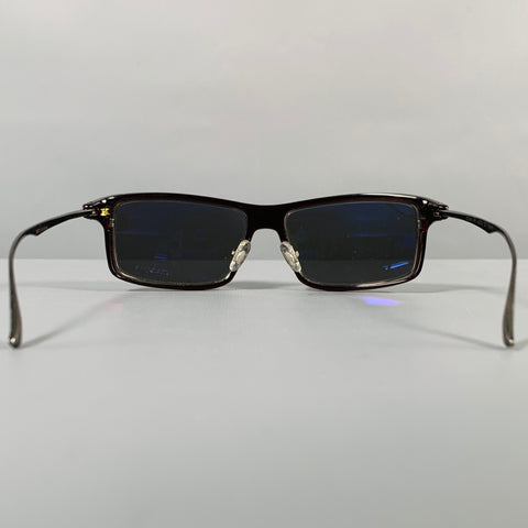 KITON -Ischia- Brown Silver Titanium Sunglasses