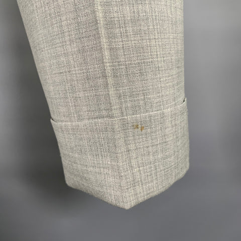 SUIT SUPPLY Size 34 Grey Wool Cuffed Casual Pants