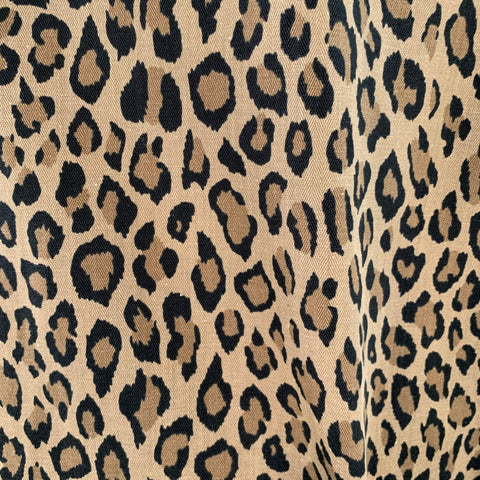 R13 Size S Tan Black Animal Print Oversized Hooded Parka Coat