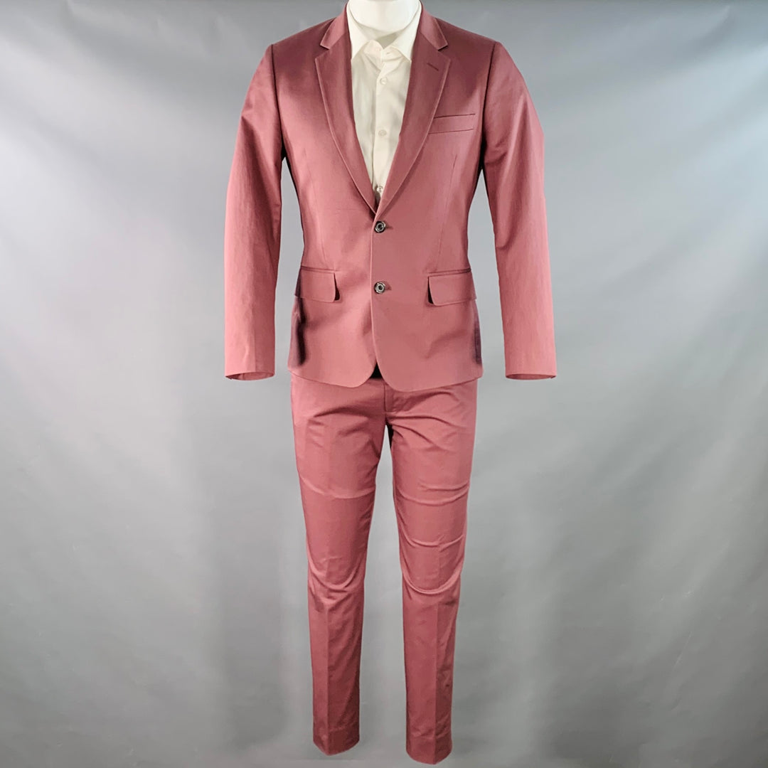 Burgundy Paul Smith Suits PAUL SMITH Kensington Fit Size 42