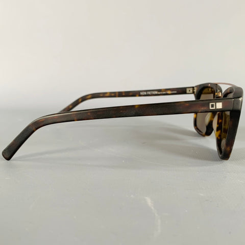 OTIS Non Fiction Brown Tan Tortoiseshell Acetate Polarized Sunglasses