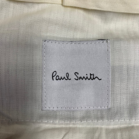 Pantalon de costume PAUL SMITH, taille 36, gris anthracite, en laine, devant plat