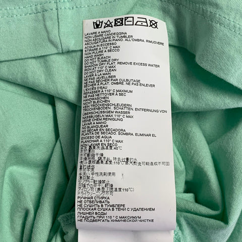 MAISON MARGIELA Size XS Green Mint Cotton Short Sleeve T-shirt