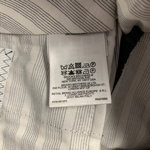 BLACK FLEECE Size 28 Burgundy Navy Plaid Wool Zip Fly Dress Pants