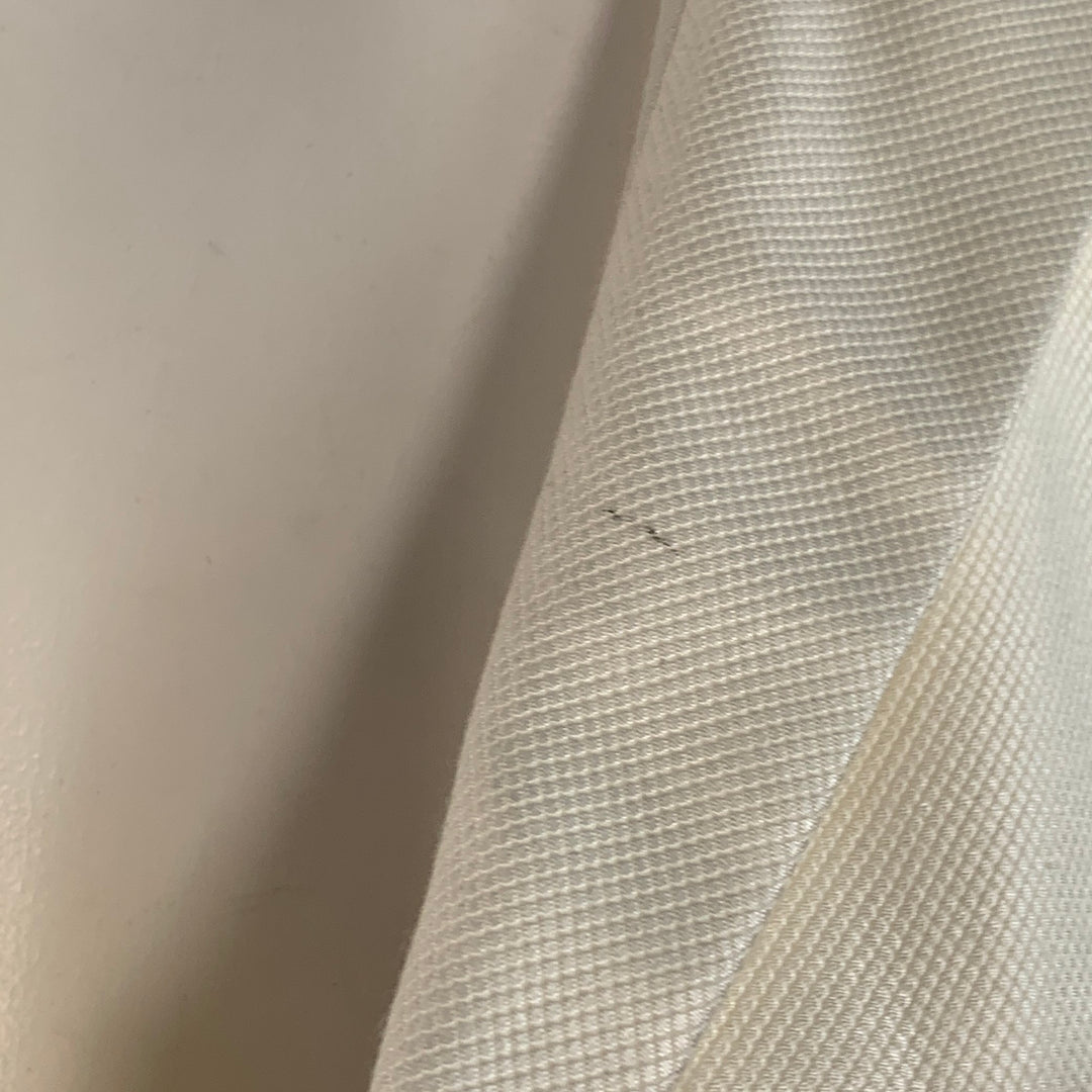 ZADIG & VOLTAIRE Size M Vedaxa Deluxe White Viscose Cotton Woven Jacket Blazer