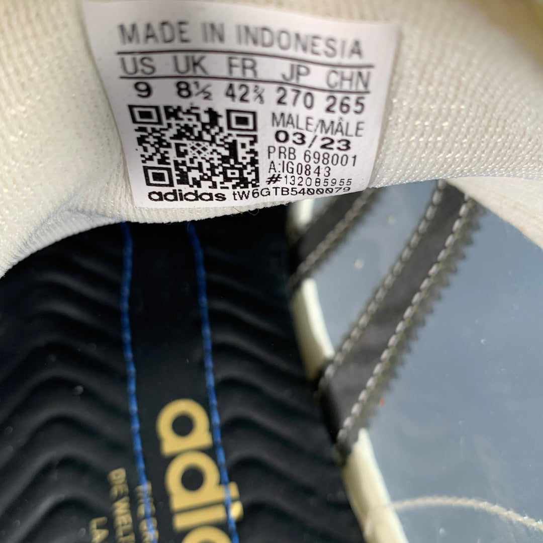 ADIDAS Size 9 White Black See-Through Acetate Ankle Sneakers – Sui Generis  Designer Consignment