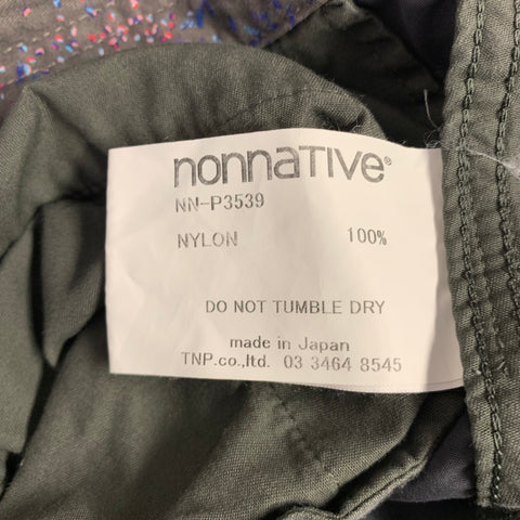 NONNATIVE Size M Grey Nylon Drop Crotch Casual Pants