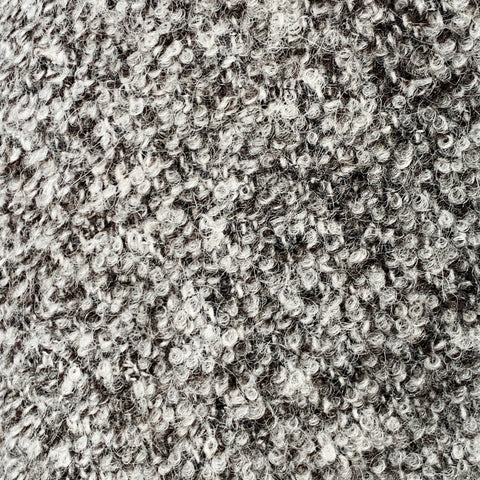 GIORGIO ARMANI Size 38 Grey Charcoal Boucle Alpaca Blend Pleated Dress Pants