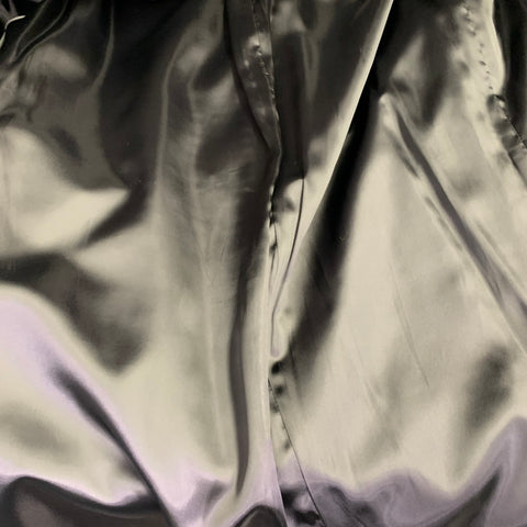 O'CONNELL'S Size L Cream Black Herringbone Belted Raglan Coat