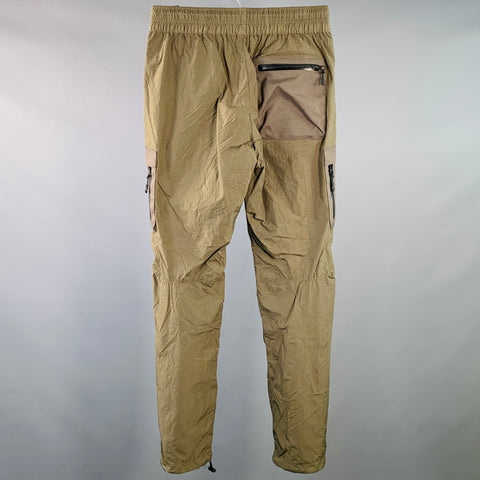 JOHN ELLIOTT Size 30 Olive Green Nylon Drawstring Casual Pants