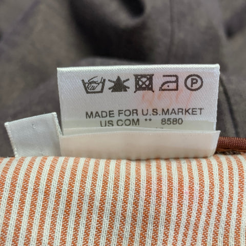 LORO PIANA Size 36 Purple Cotton Button Fly Casual Pants