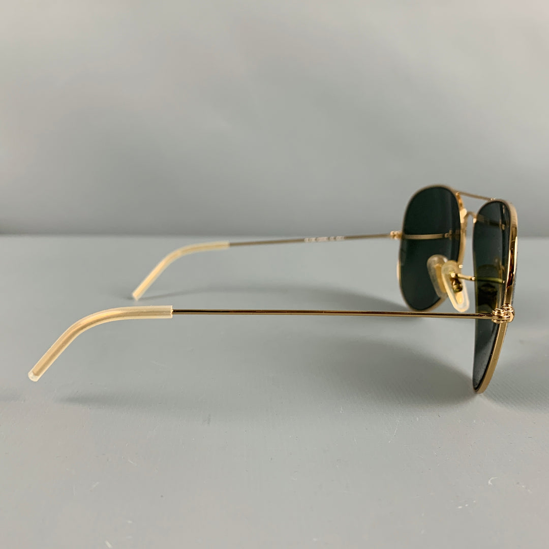 Gafas de sol RAY-BAN de metal dorado