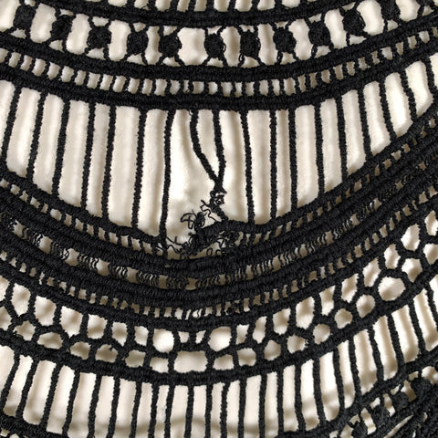 IRO Size S Black Knit Cotton cashmere Muscle Tank Top
