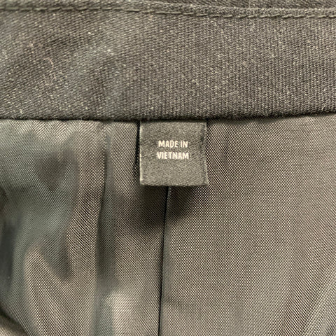 BONOBOS Chest Size 40 Black Wool Blend Notch Lapel Sport Coat