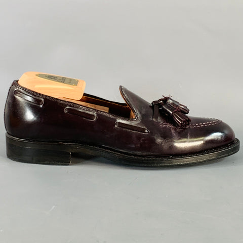 ALDEN Size 7 563 Color 8 Horween Cordovan Leather Tassels Loafers
