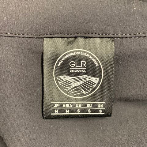 GLR Size S Black Nylon Blend Short Sleeve Shirt