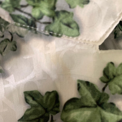 DIOR HOMME Size L White Green Leaves Short Sleeve Tracksuits & Sets