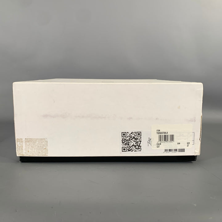 RED VALENTINO Size 7 Orange Pink Ruffled Strappy Sandals