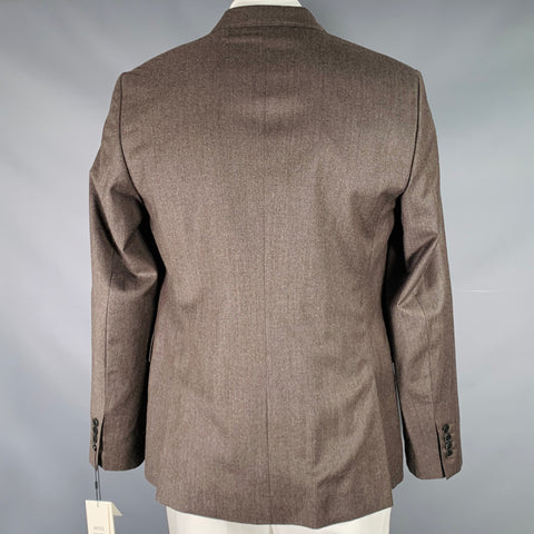 AMI by ALEXANDRE MATTIUSSI Size 44 Taupe Wool Sport Coat