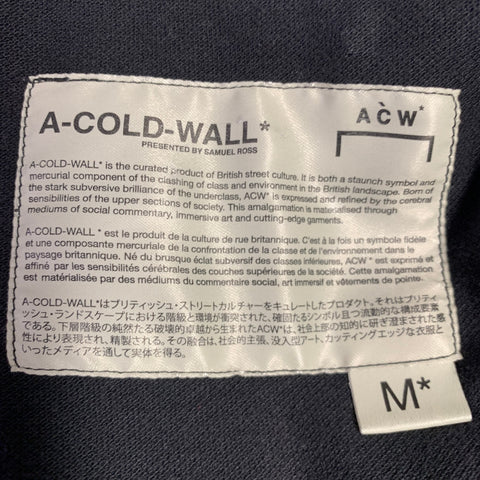 A-COLD-WALL Size M Black Cotton 3/4 Sleeves Pullover