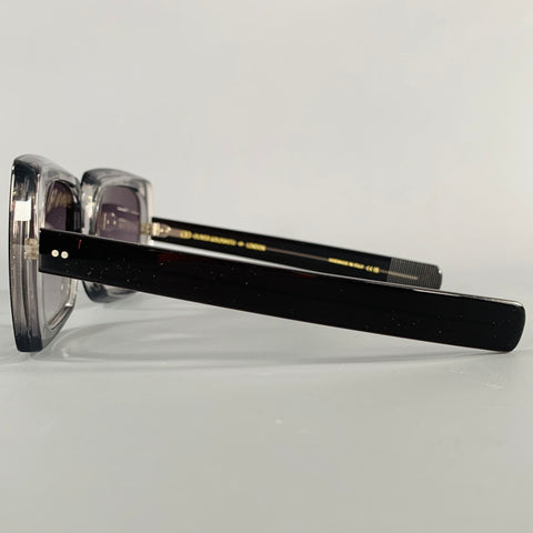 OLIVER GOLDSMITH Black Grey Acetate Sunglasses
