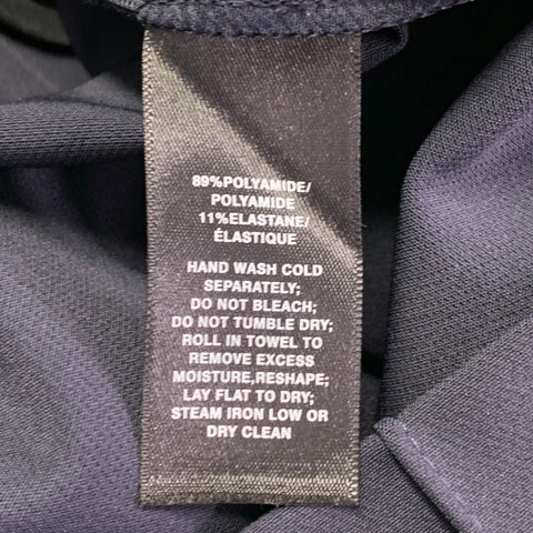 LAFAYETTE 148 Size 4 Navy Polyamide Blend Side Zipper Dress Pants