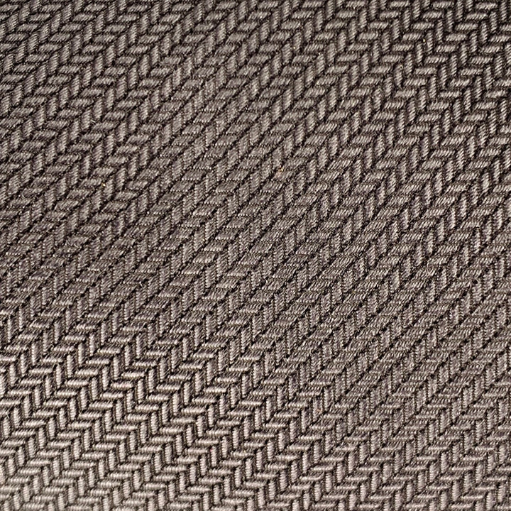 VALENTINO Black Herringbone Silk Tie