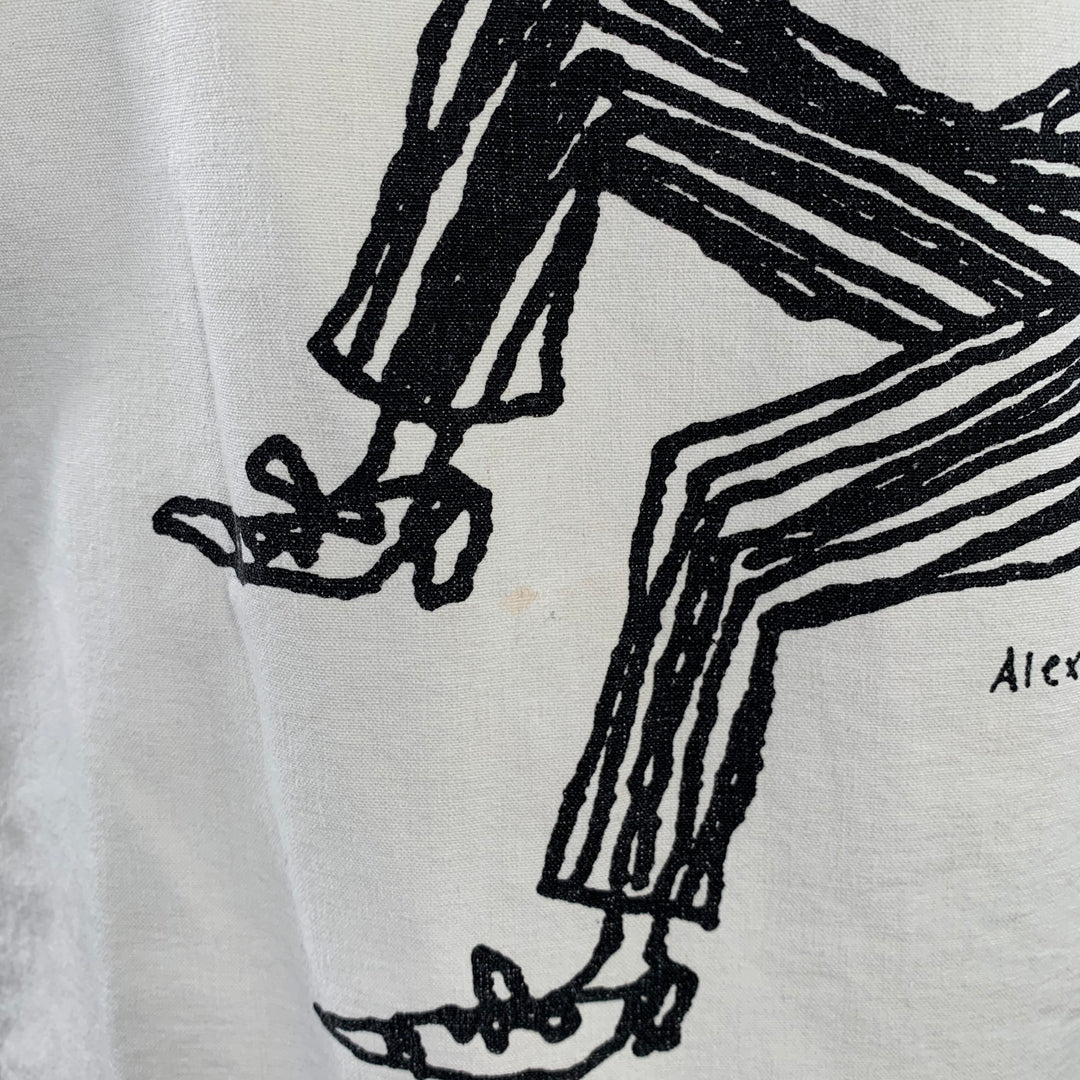 COMME des GARCONS HOMME PLUS SS04 Size L Cream Black Chore Jacket