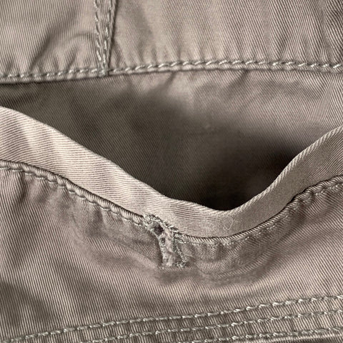 LANVIN Size 30 Grey Taupe Casual Pants
