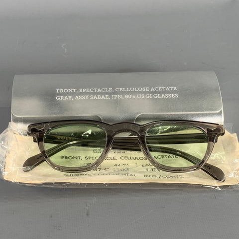 CULTURE BANK Grey Translucent Acetate Sunglasses