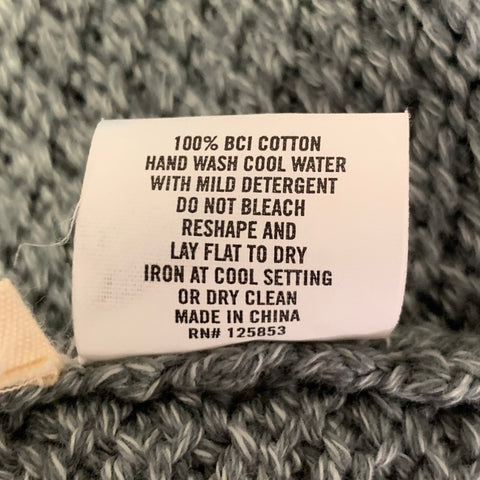 TAYLOR STITCH Size S Green Sage Knit Cotton Hoodie Sweater