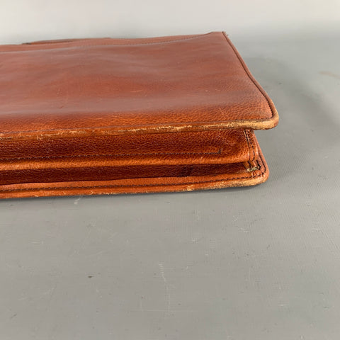 Mallette VINTAGE en cuir marron