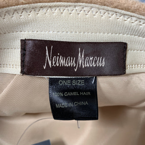 NEIMAN MARCUS Size One Size Beige Camel Hair Hats