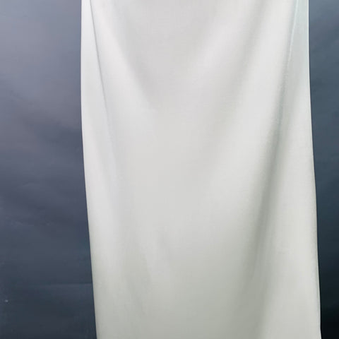 HELMUT LANG Size M Beige Jersey Elastic Waistband Long Maxi Skirt