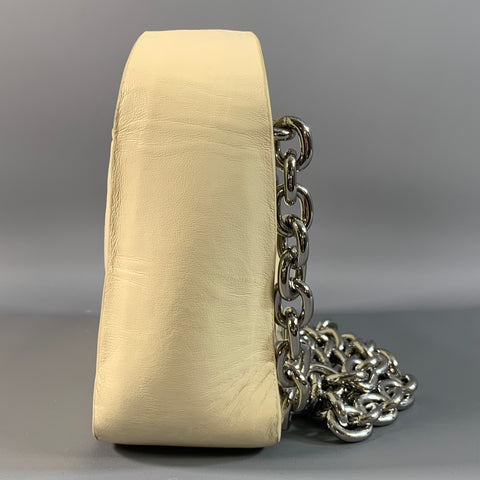 STAND STUDIO Cream Leather Cross Body Bag
